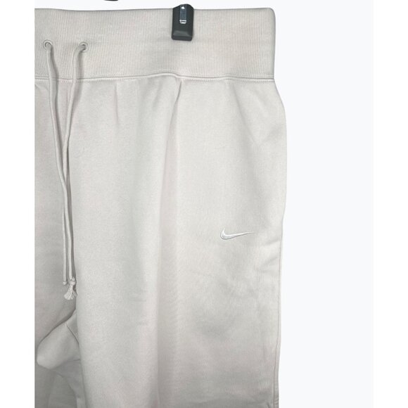 Nike Sportswear Phoenix Fleece Women's High-Waisted Cropped Sweatpants 3X- Beig - Picture 14 of 16
